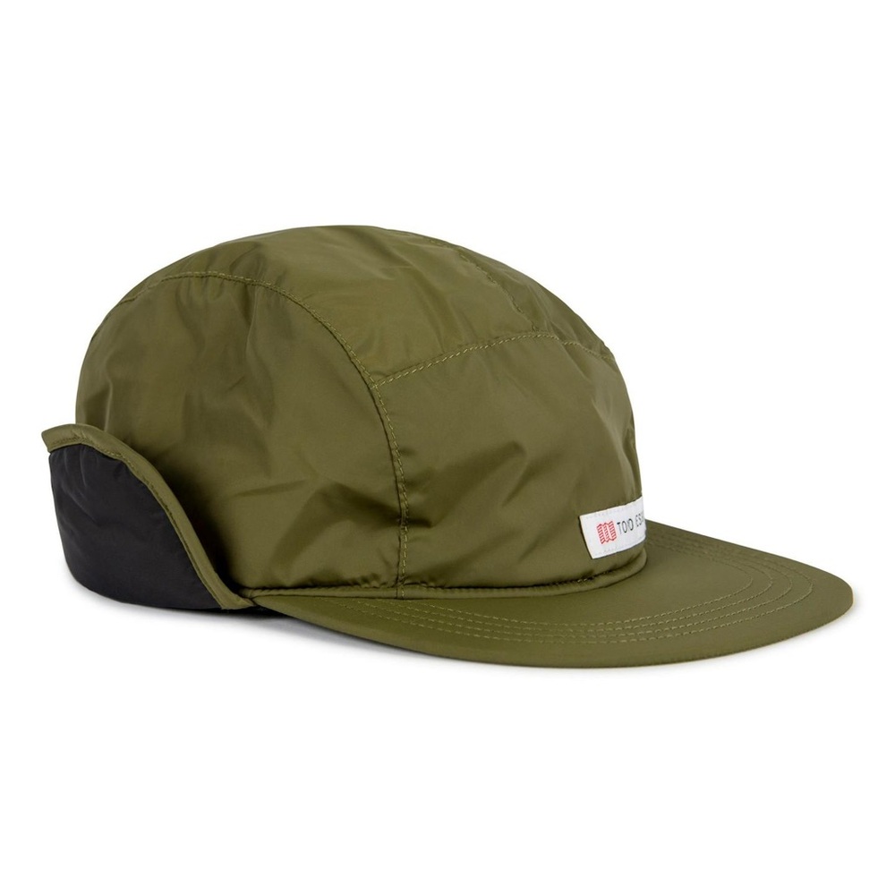 NWT Topo Designs Puffer Cap – Olive/Black